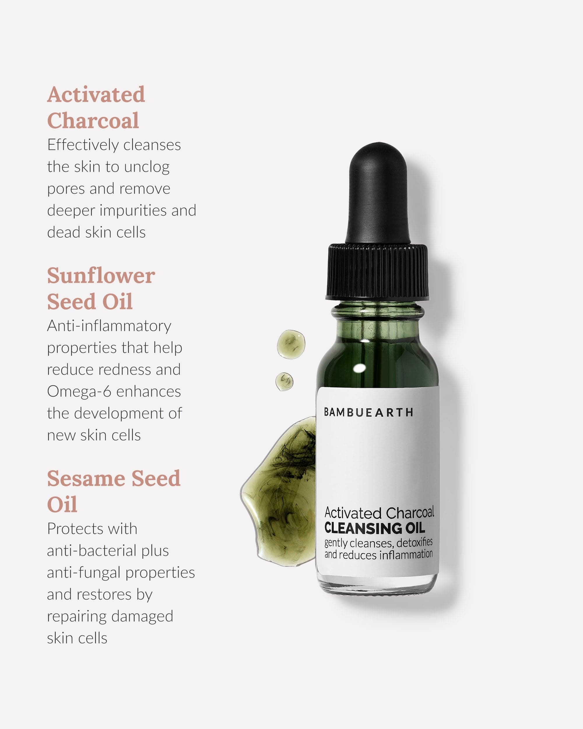 Mini Activated Charcoal Cleansing Oil