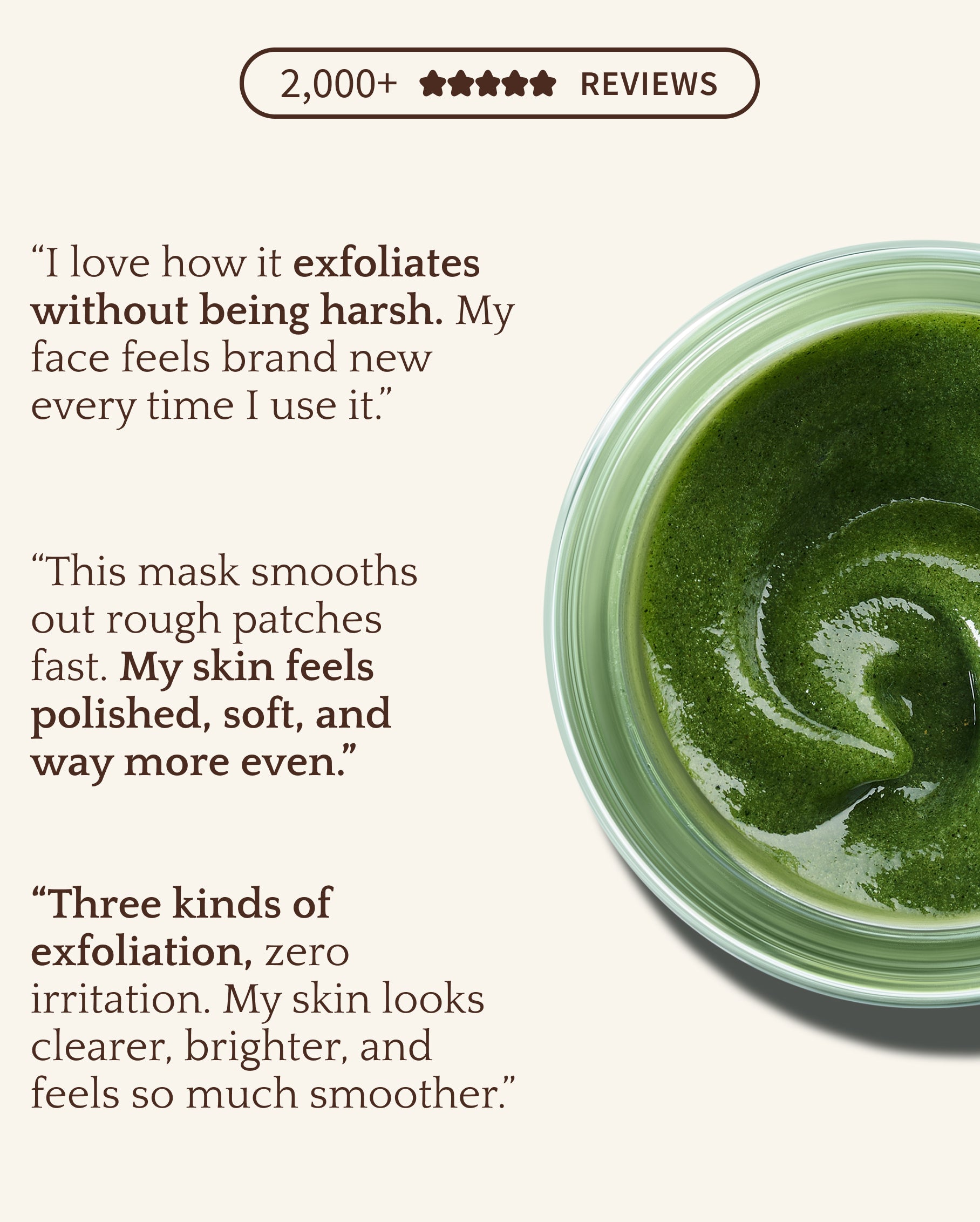 Bambu + Willow POLISHING MASK