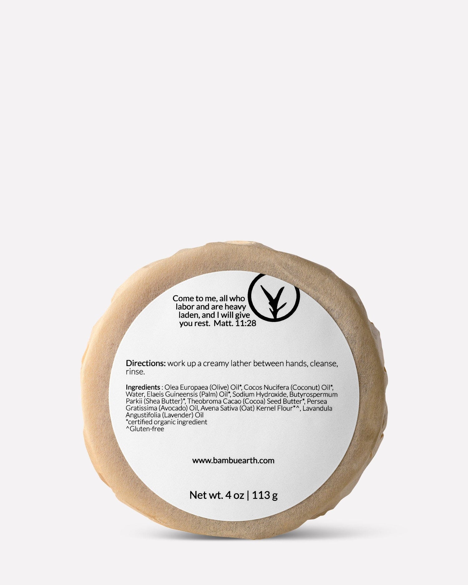 Lavender Oat Body Bar