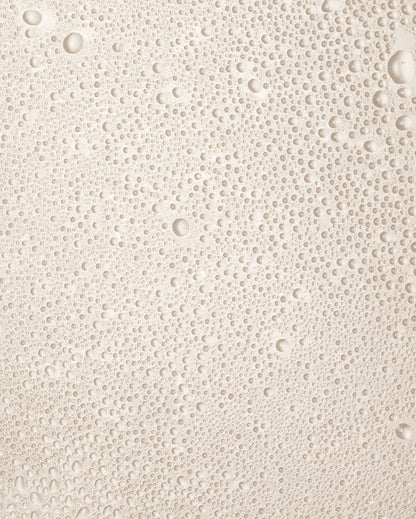Fine mist droplets on the skin