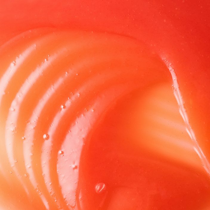 Gel texture activating with water